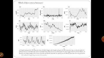 Econometrics_Stationarity_M.A. II semester_B.A. VI semester_Dr.Siddharth Singh (Economics)