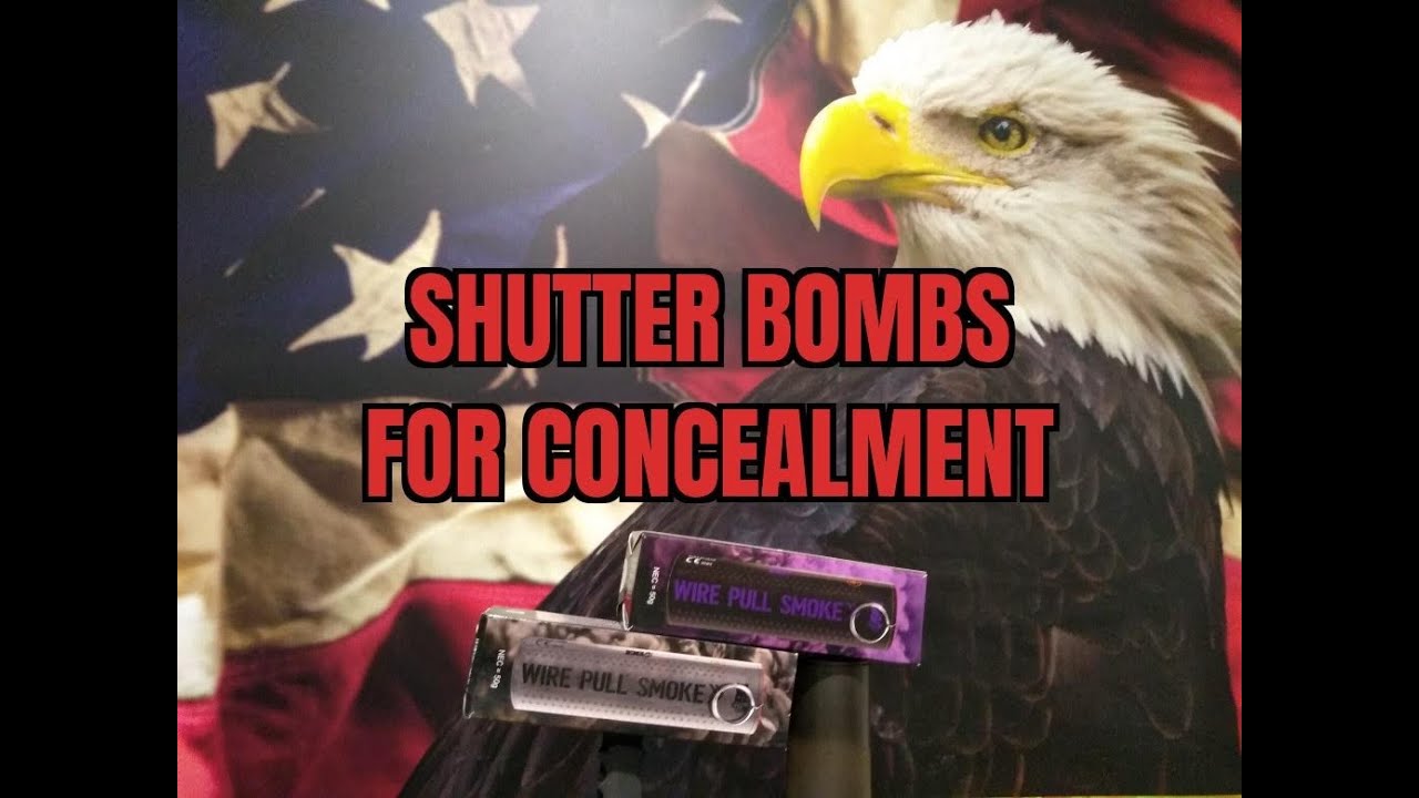Shutter Bombs For Concealment