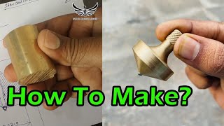 How to Make Brass Spinning Top - DIY Lathe Project | Star Quick Links