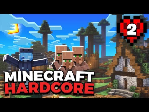 NIESKOŃCZONA ilość OSADNIKÓW w Minecraft Hardcore (#2)