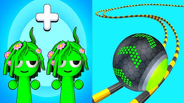 Spranky Merge Master vs Going Balls - Satisfying ASMR Walkthrough Funny Gameplay All Levels