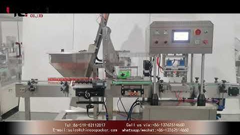 Auto jar twist off vacuum capping machine|YQ machinery vacuum cap closure solutions with cap feeder