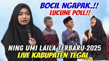 Ning Umi Laila Vs Bocil Ngapak Lucune Poll Live Kabupaten Tegal Terbaru 2025