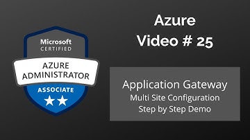 25. Application Gateway Multi Site Configuration - हिंदी में
