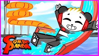 ROBLOX Water Park Let's Play with Combo Panda screenshot 5