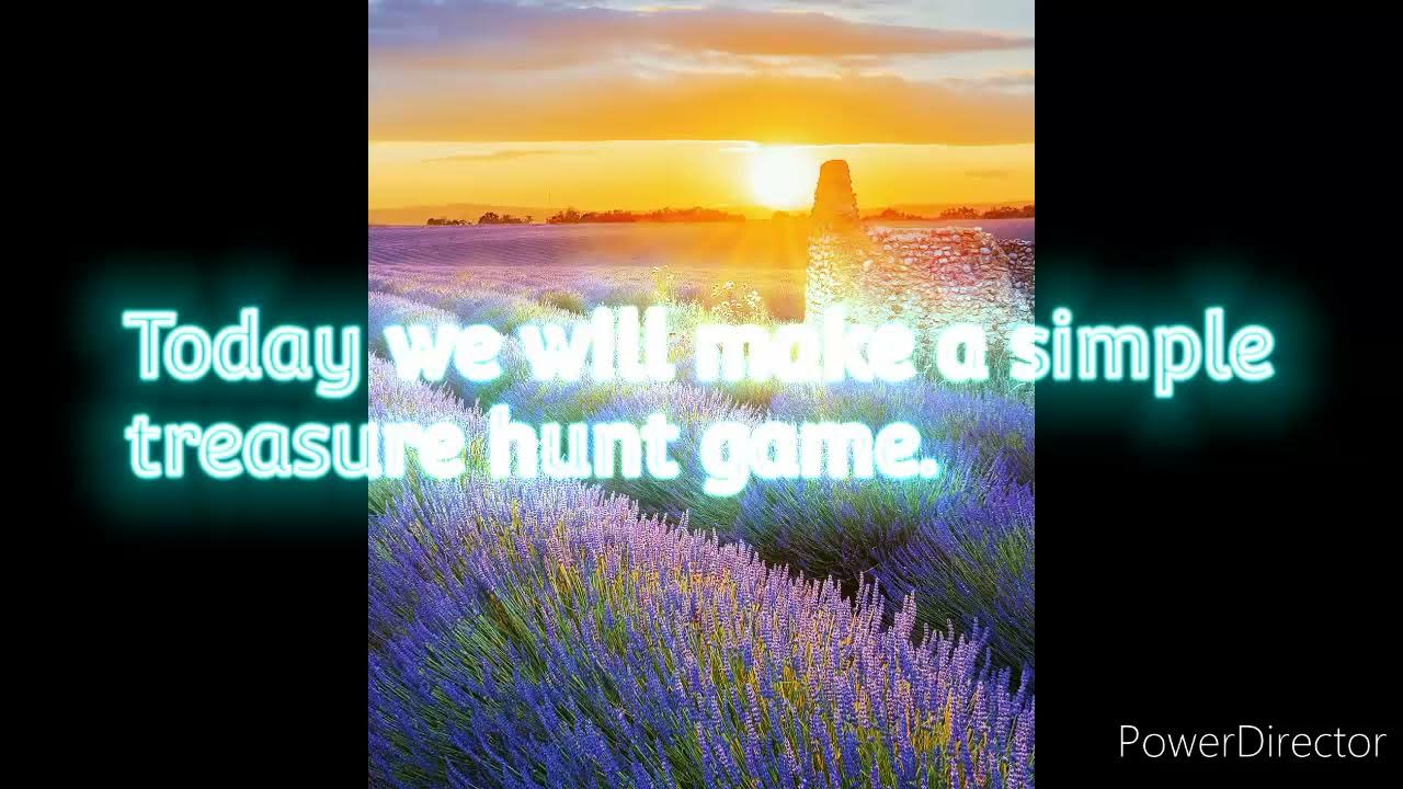 building a simple treasure hunt game using Python #part1 - YouTube