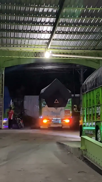 history truck canter stelah ambil muatan konvoi bareng