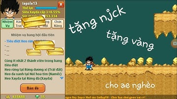 Ngọc rồng online- Tặng acc cho ae nghèo