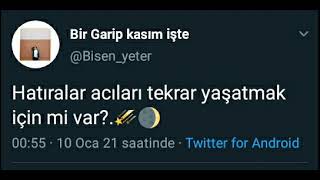 Hatıralar acıları tekrar yaşatmak için mi var 💔 instagram duygusal videolar 2021,