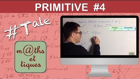 Calculer une primitive (4) - Terminale