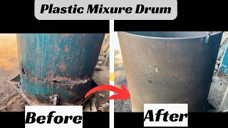 Plastic Mixure Drum Replacing |Rolex Engineering Works | REW