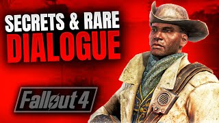 Fallout 4 - 10 SECRETS and Rare Dialogue You Probably Missed