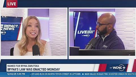 Iryna's Law: What Charlotte's leaders are saying | Live Impact News