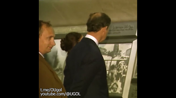Путин и Чарльз в Петербурге (1994)
