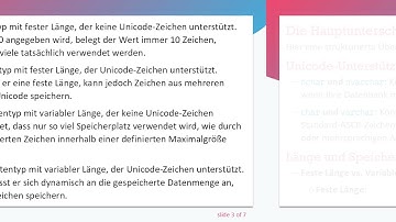 Verständnis der Datentypen char, nchar, varchar und nvarchar in SQL Server