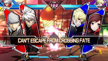 Ragna the Bloodedge and Yu Narukami vs. Hyde Kido and Ruby Rose
