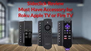 Sideclick Review Must Have Accessory for Roku Apple TV or Fire TV - YouTube Tech Guy