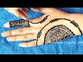 Easy arabic henna design  beautiful mehndi design for eid     