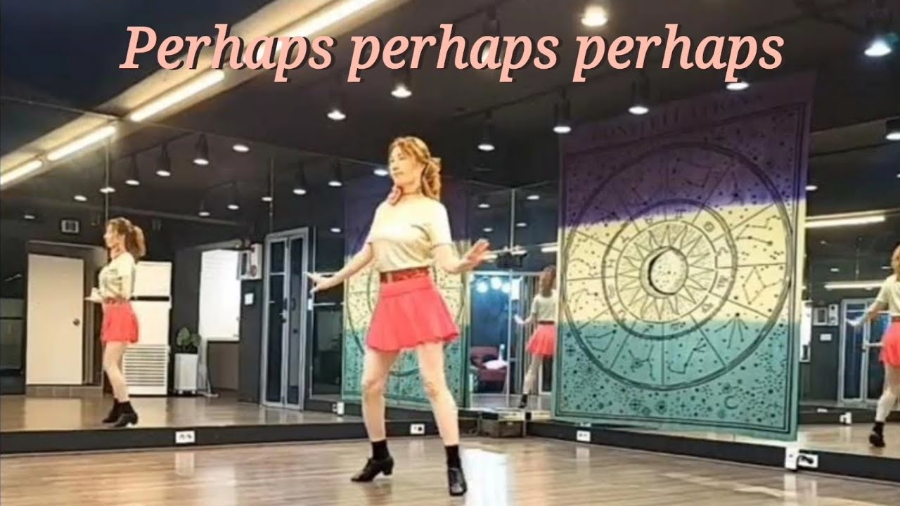 Perhaps perhaps perhaps Line dance - YouTube