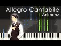 Allegro Cantabile Nodame Cantabile OP Animenz Piano Transcription Allegro Cantabile Nodame Cantabile OP Animenz Piano Transcription
