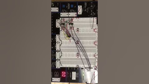 Mod 10 Ripple Counter