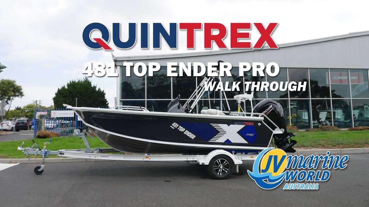 Quintrex 481 Top Ender PRO Walk Through Video YouTube