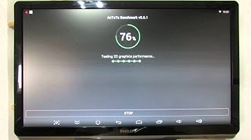 Antutu Benchmark 5.6.1 results on Beelink S82 Plus with Amlogic S812 CPU