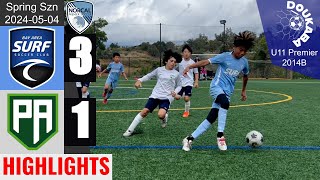 Bay Area Surf 14B Pre-MLS 3-1 Palo Alto SC 13B Blue | NorCal U11 Premier | 2024-05-04 | HL by DouKaBa 365 views 10 days ago 8 minutes