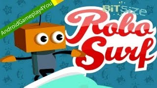 Robo Surf Android Game Gameplay [Game For Kids] screenshot 2