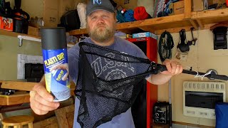 How to Rubberize a Fishing Net (Landing Net) DIY