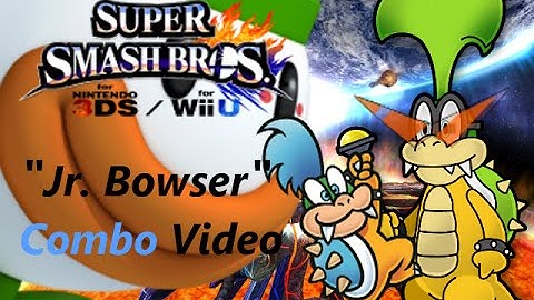 Face my drill! SSB4 Bowser Jr. Combo Video