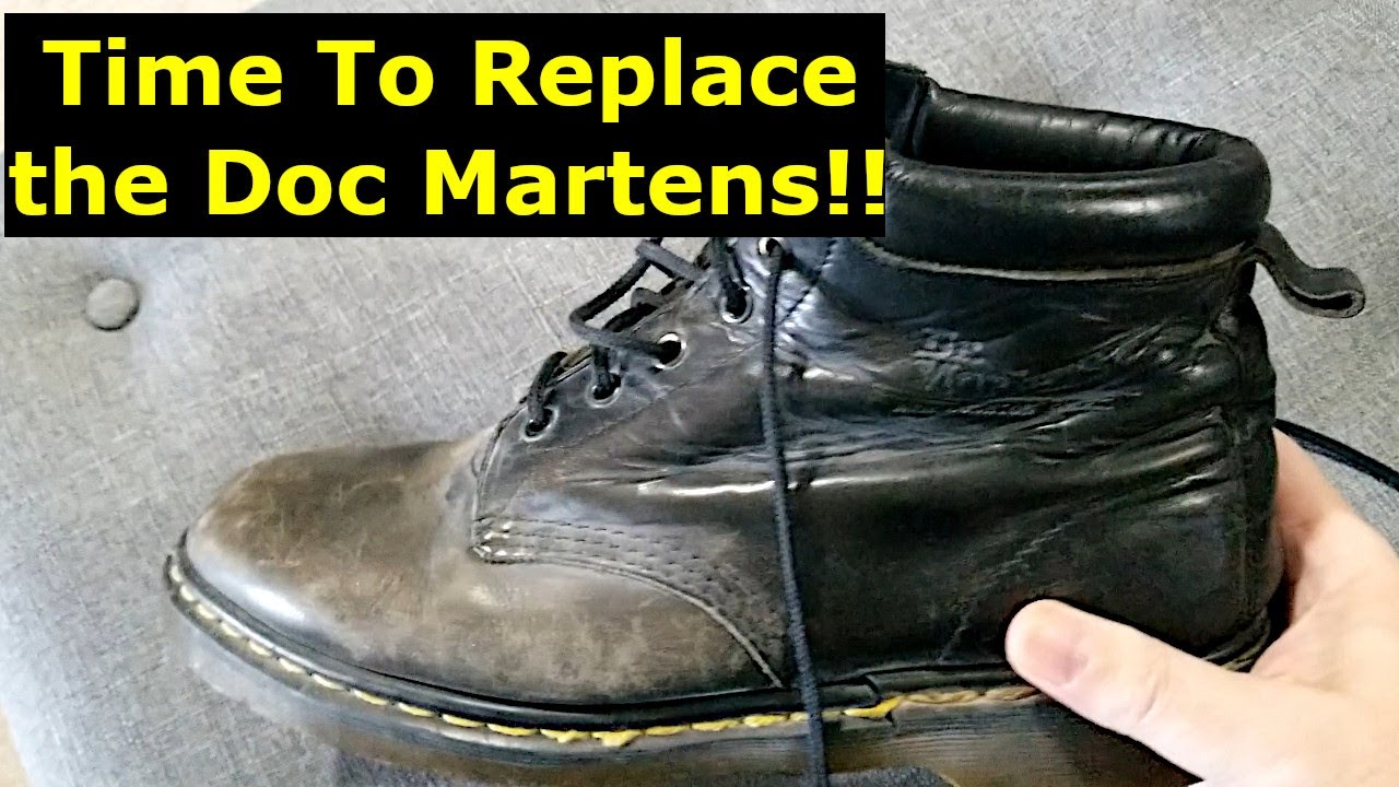 Finally Replacing My Doc Martens Boots!! - YouTube