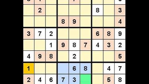 How to Solve Washington Times Sudoku Difficult June 7, 2021