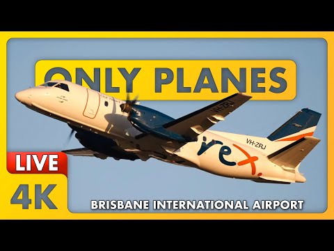 🔴 LIVE Plane Spotting @ Brisbane Airport BNE w/ Matty & Jay + ATC ✈️🌇🌙