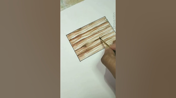 How to draw Wooden texture #rendering #watercolours #shorts