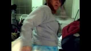 My Impression Of Miley Cyrus Getting Funky With Styrofoam Head