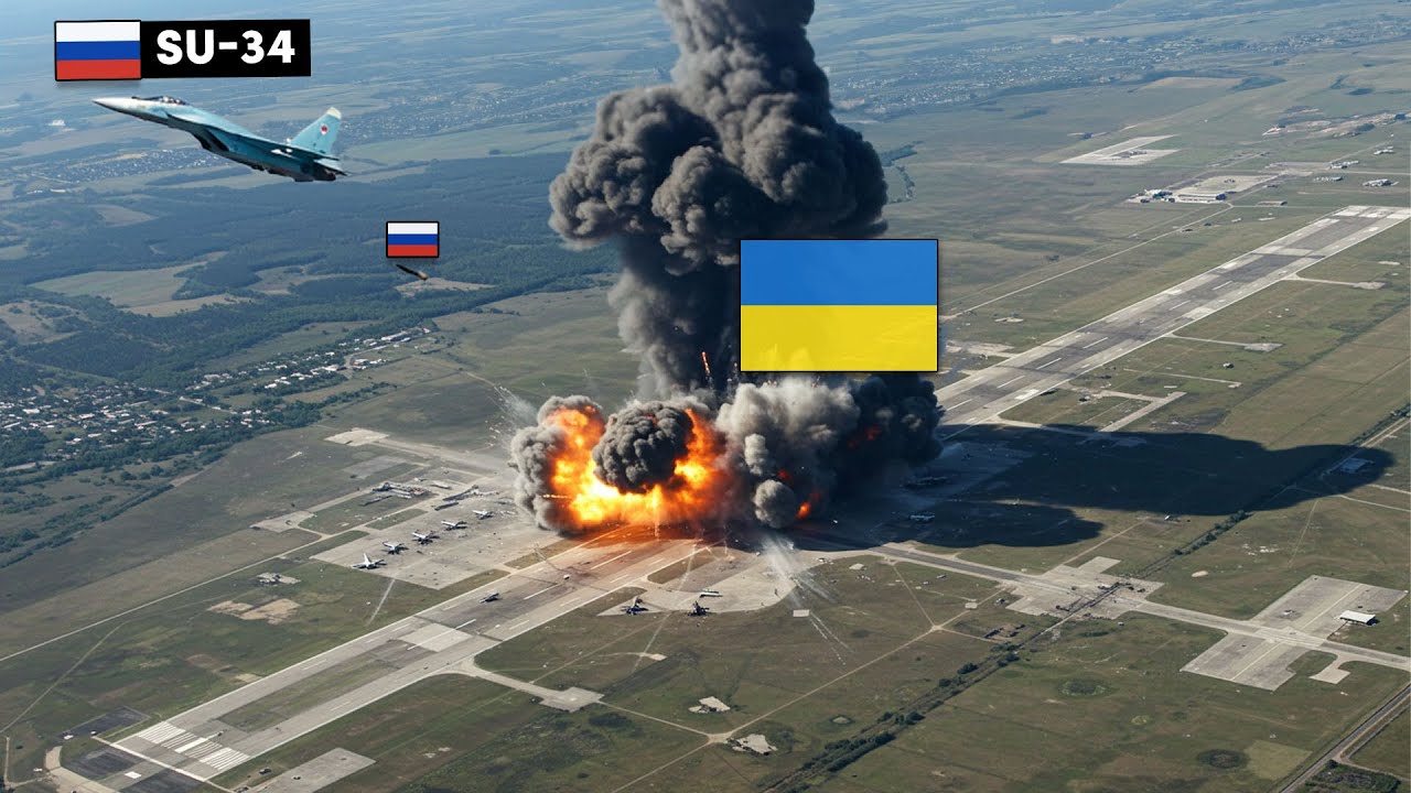 Russia Waited for NATO Cargo Planes to Land—Then 3000Kg Warhead Destroyed Ukraine's Air Base