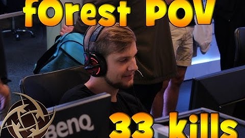POV: f0rest vs EnVyUs  [33 kills] @ cache