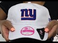 NY Giants 'WOMENS PREFERRED PICK STRAPBACK' White Hat by New Era