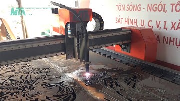 Máy CNC Cắt Hoa Văn Cổng Sắt Cầu Thang