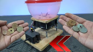 How to make Vibratory Tumbler - Restored old  Coins