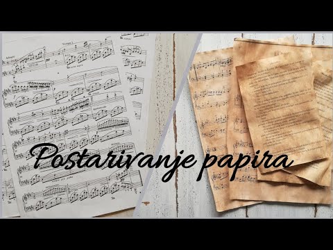 Video: Kako Tonirati Papir