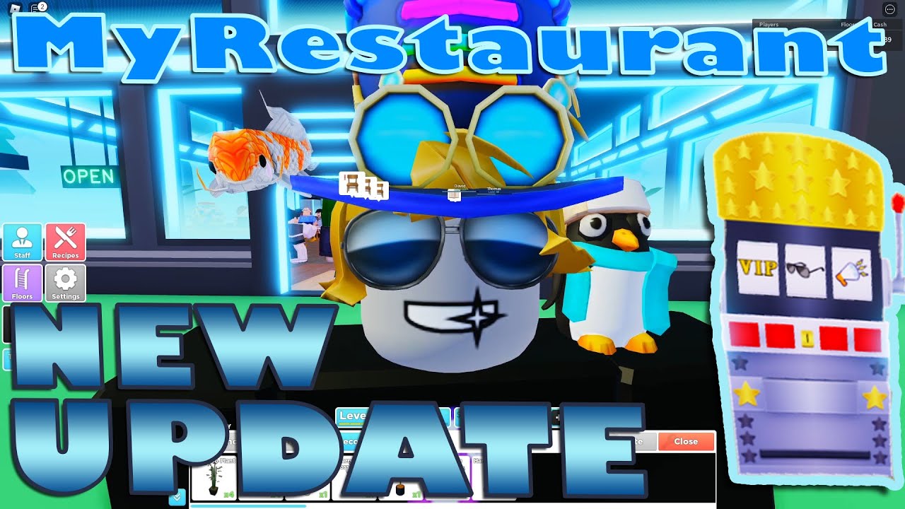 New Update My Restaurant Slot Machine Update Review Roblox Youtube - roblox.jar download