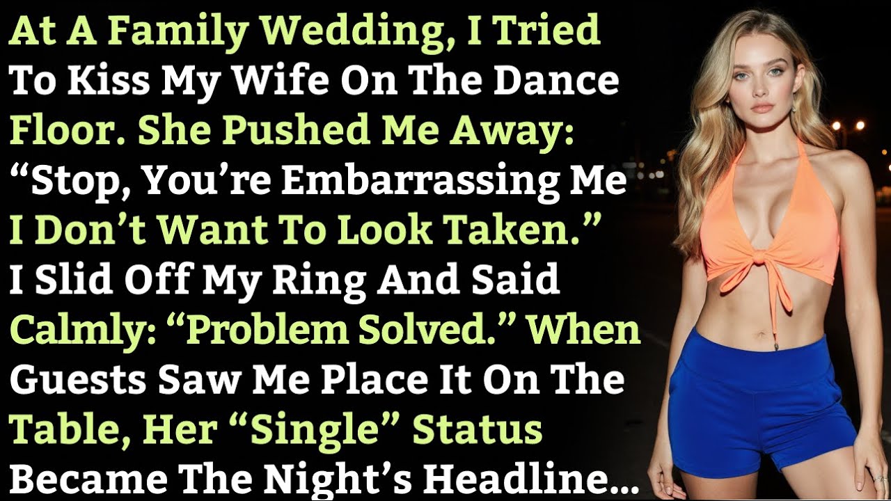 I Tried To Kiss My Wife. She Said: “Stop, You’re Embarrassing Me — I Don’t Want To Look Taken.” I..