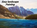 painting landscapes with oils