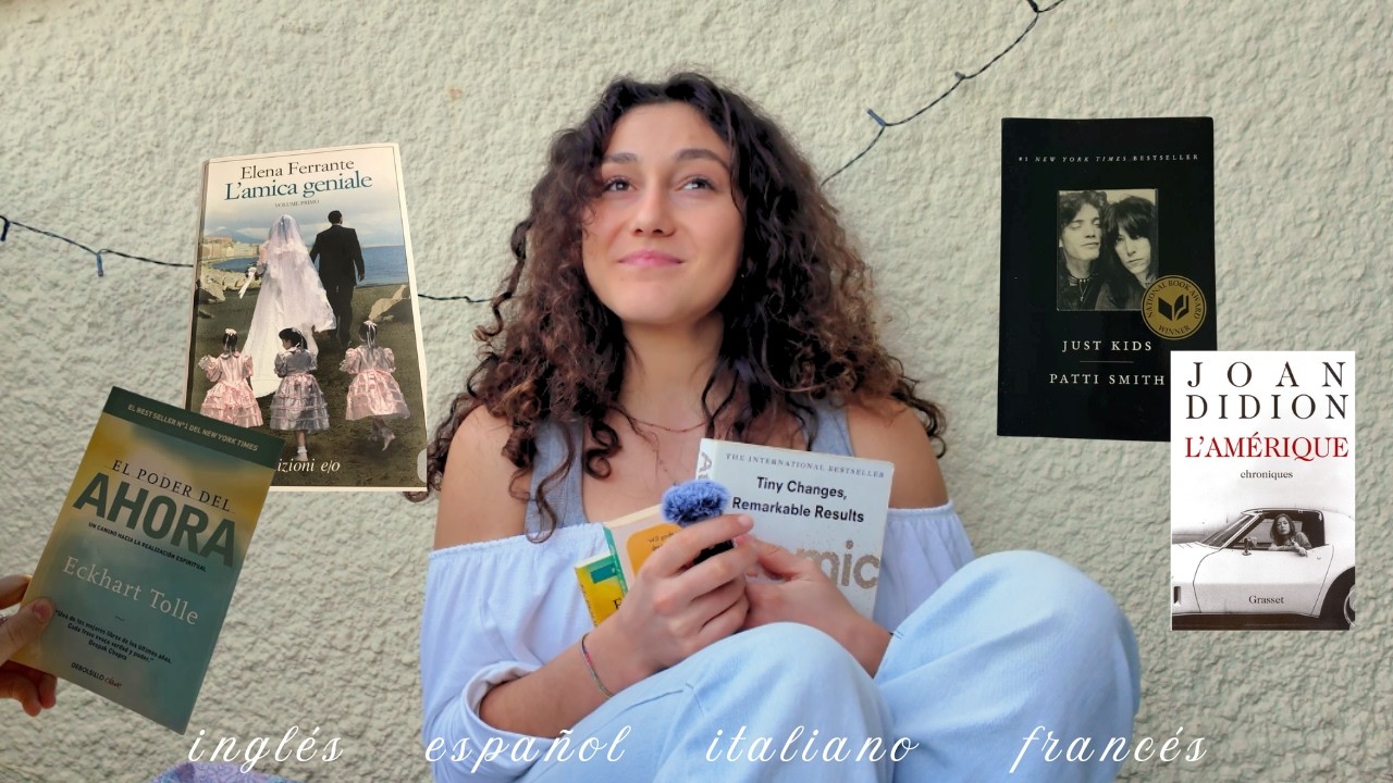 Cómo los libros me ayudaron a aprender 4 idiomas🌟🫢