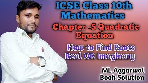 conceptual maths study|#ML Aggarwal book solution Quadratic Equation maths icse class10|Exercise 5.4