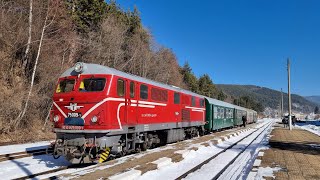 : 4K CABVIEW: Rhodopean narrow gauge Septemvri - Dobrinishte [ WINTER EDITION ]