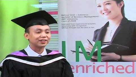 SIM-RMIT Graduates video (Le Bui Kim Son, Sonny)