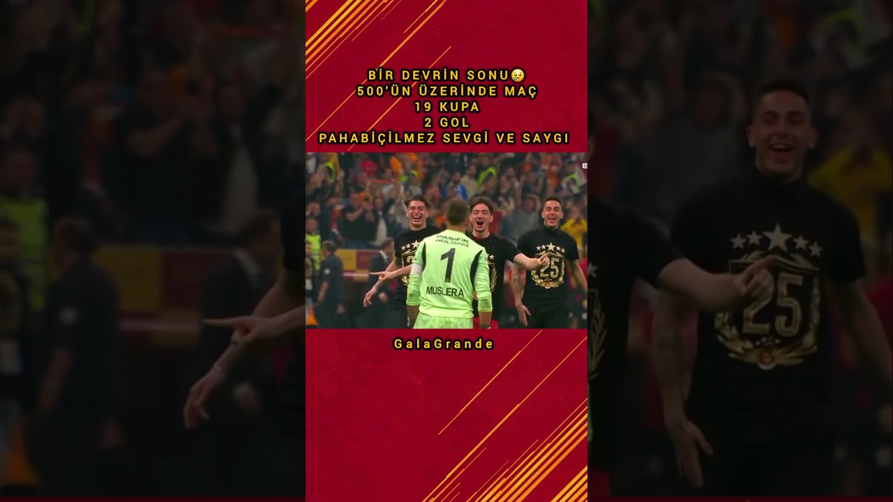 Muslera - Bir devrin sonu #muslera #galatasaray #şampiyon #şampiyongalatasaray #sad #hatıranyeter